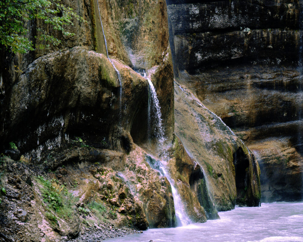 Живописные Чегемские водопады