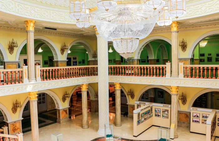 Музей имени Ахмада-Хаджи Кадырова (внутри), г. Грозный.