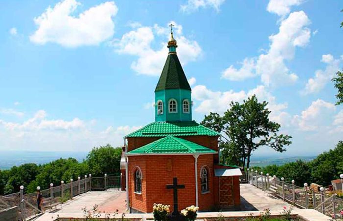 Храм в честь великомученика Георгия Победоносца, Успенский Второ-Афонский Бештаугорский мужской монастырь.