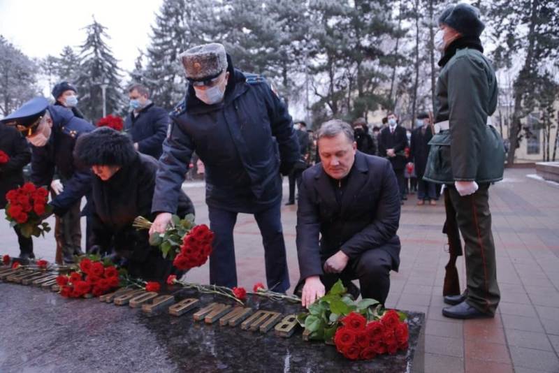 Пятигорск отметил день освобождения от фашистов